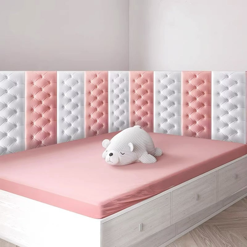 لوحة جدارية ثلاثية الأبعاد بالجملة، ديكور منزلي ناعم، ملصق جداري من الفوم PVC PET XPE، ورق حائط ذاتي اللصق