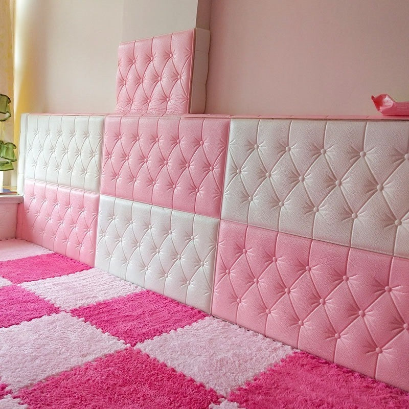 لوحة جدارية ثلاثية الأبعاد بالجملة، ديكور منزلي ناعم، ملصق جداري من الفوم PVC PET XPE، ورق حائط ذاتي اللصق